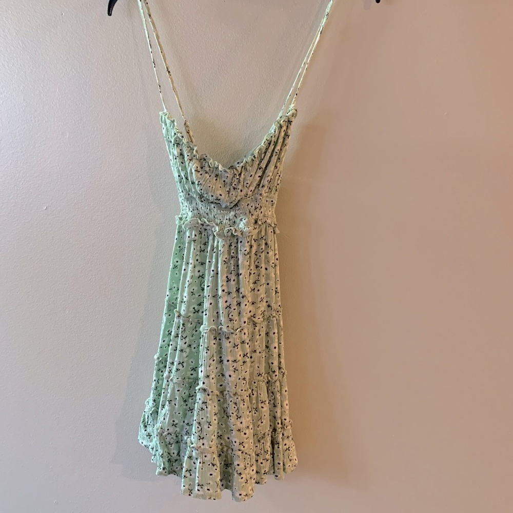 2 for 1! Strappy Floral Summer Babydoll Mini Dresses